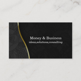 Cartão de visita elegante