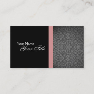 Cartão de visita elegante