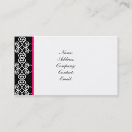 cartão de visita - elegante