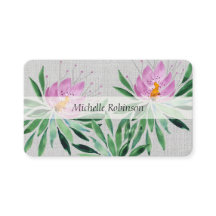 Elegante Aquarela Lotus Flower Professional