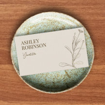 Elegante código QR botânico boho pastel terroso