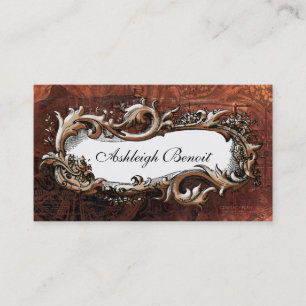 Cartão de visita elegante de Steampunk do quadro