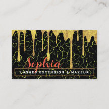 Elegante gota de Ouro Eyelash Sepia Modelo