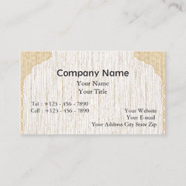 Cartão de visita elegante inspirado islâmico