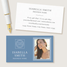 Elegante Logotipo de Foto Personalizado Profission