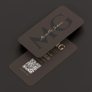 Cartão De Visita Elegante Luxo Inicial Profissional Expresso