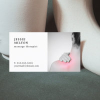 Elegante Massage Therapist com foto
