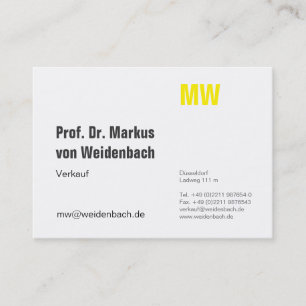 Cartão De Visita Elegante Máximo