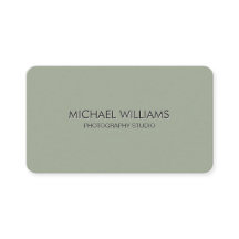 Elegante metal profesional