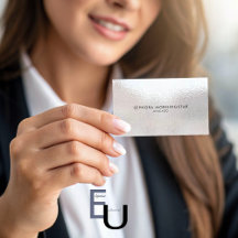 Elegante Mínimo Profissional Moderno de Frost Opal