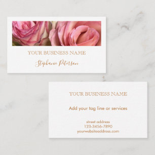 Cartão De Visita Elegante Moderno Cobre Personalizado Foto Profissi