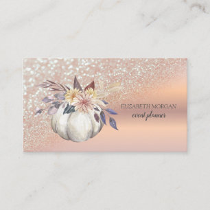 Cartão De Visita Elegante Moderno Gradiente Bokeh Brilho Dourado Ro