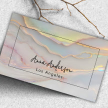 Elegante Opala Moderna em Moldura Preta de Ouro Ro