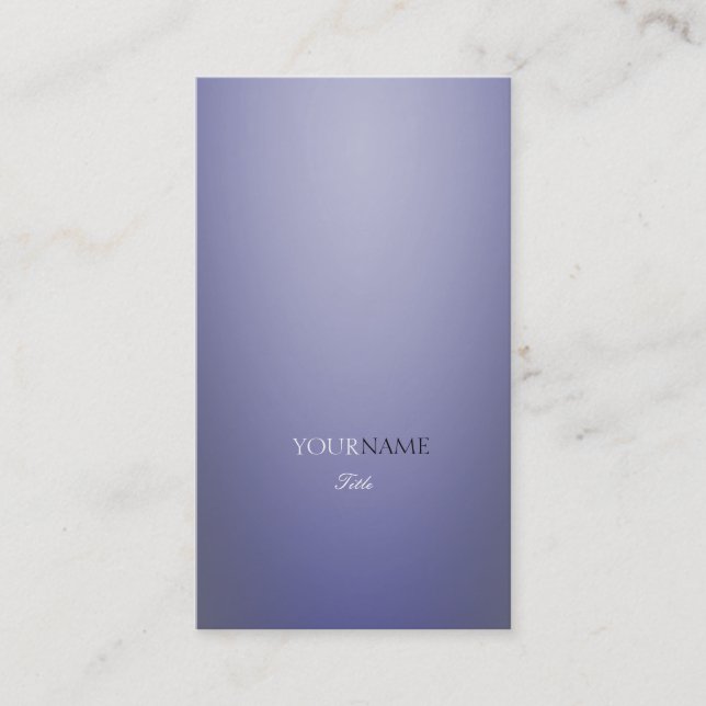 Cartão De Visita Elegante profissional (Frente)