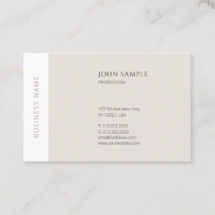 Cartão De Visita Elegante profissional minimalista criativo moderno