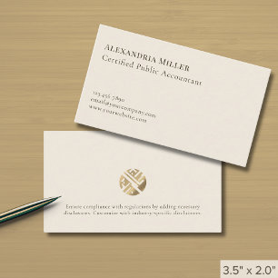 Cartão De Visita Elegante profissional simples