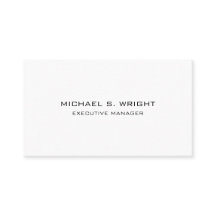 Elegante Simples Preto Branco Profissional