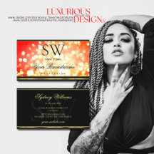 Elegante Vermelho Dourado Brilhante Monograma Pret