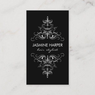 Cartão De Visita Elementos Luxuoso, sofisticado