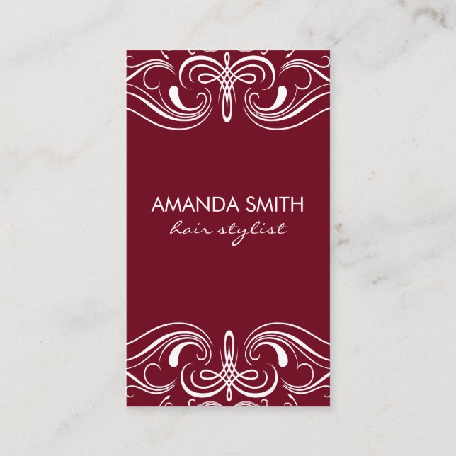 Cartão De Visita Elementos para ricos (Frente)