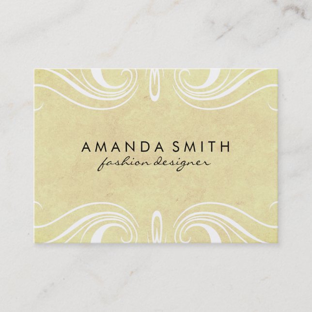 Cartão De Visita Elementos para ricos (Frente)