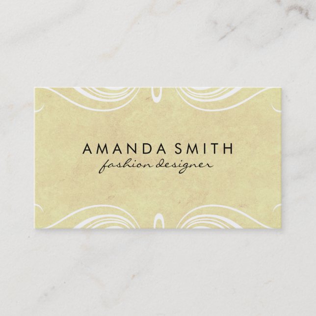 Cartão De Visita Elementos para ricos (Frente)