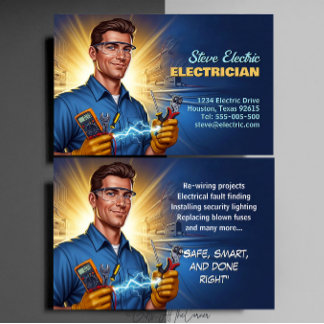 Cartão De Visita Eletricista