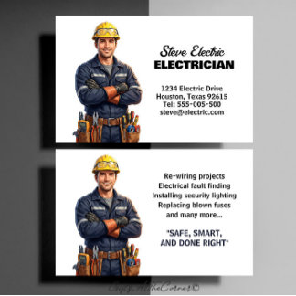 Cartão De Visita Eletricista