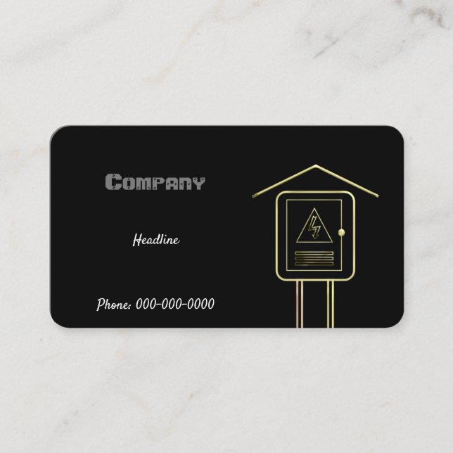 Cartão De Visita Elétrico (Frente)