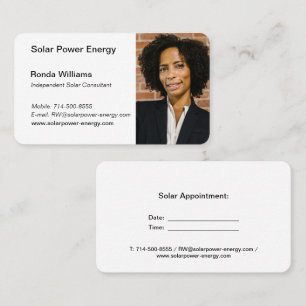 Cartão De Visita Eleve Sua Empresa Solar Com Design Personalizado
