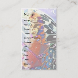 Cartão De Visita Elfin Moon modelo