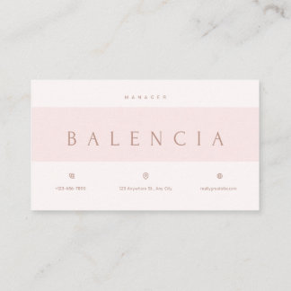 Cartão De Visita Elite Beauty & Style Expert