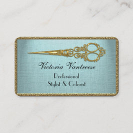 Cartão De Visita Elles Velmont Scissor Elegant Professional