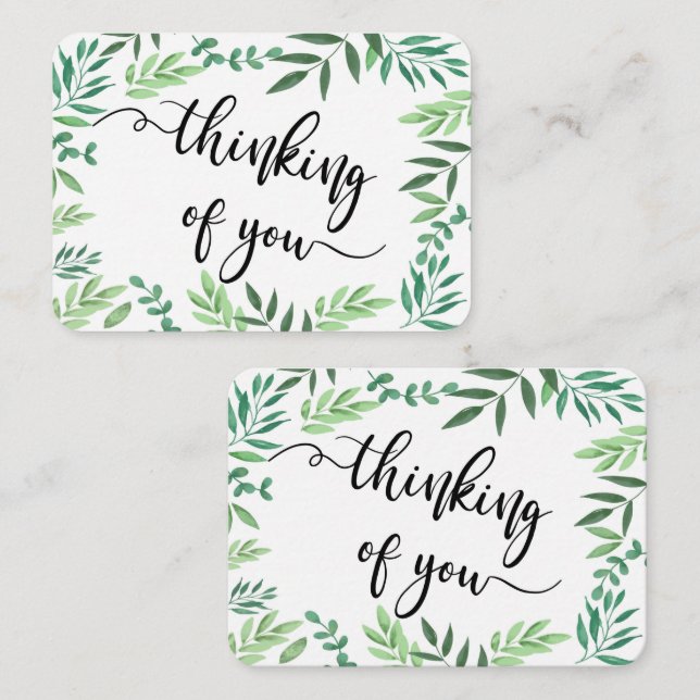 Cartão De Visita Em Memória Simpatia Memorial Angel Guarda presente (Frente/Verso)