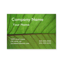 Cartão de visita em uma folha