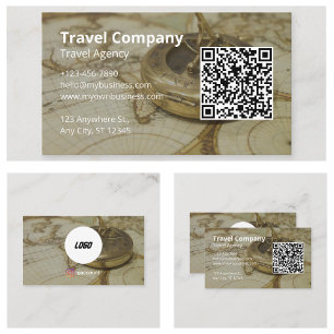 Cartão De Visita Empresa Agência viagem
