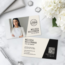 Empresa de Código QR de Foto Profissional Seu Logo