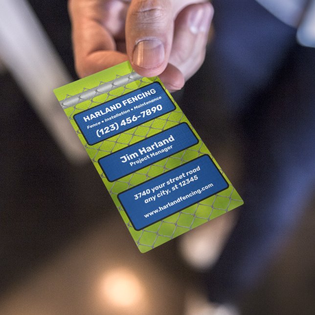 Cartão De Visita Empresa de esgrima (Criador carregado)