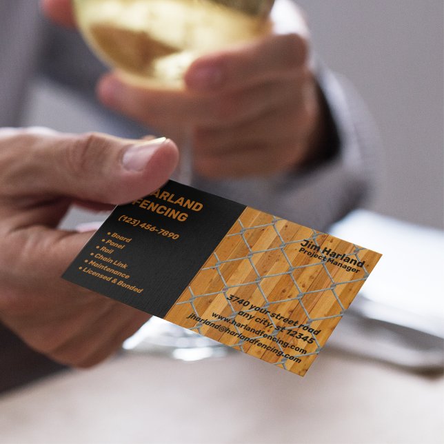 Cartão De Visita Empresa de esgrima (Criador carregado)