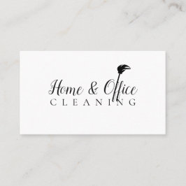 Cartão De Visita Empresa de limpeza de casa e escritório