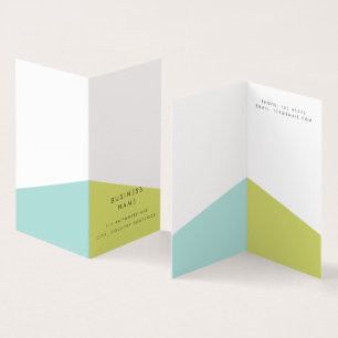 Cartão De Visita Empresa de negócios de designers minimalista moder