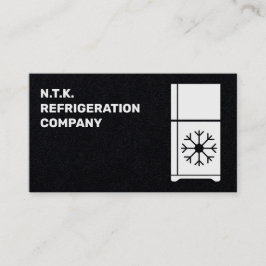 Cartão De Visita Empresa de refrigeração QR