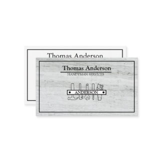 Cartão De Visita Empresa de reparo pessoal doméstico profissional P