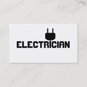 Cartão De Visita Empresa Elétrica Elétrica