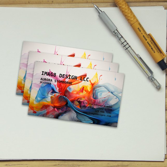 Cartão De Visita Empresa Graphic Design (Criador carregado)