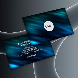 Cartão de Visita Empresarial com Logotipo Minimali