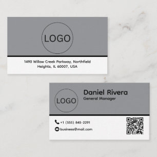 Cartão de Visita Empresarial com Logotipo Personal
