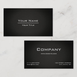 Cartão de Visita Empresarial Elegante
