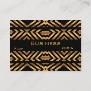 Cartão de Visita Empresarial Perfil Retro Preto Do
