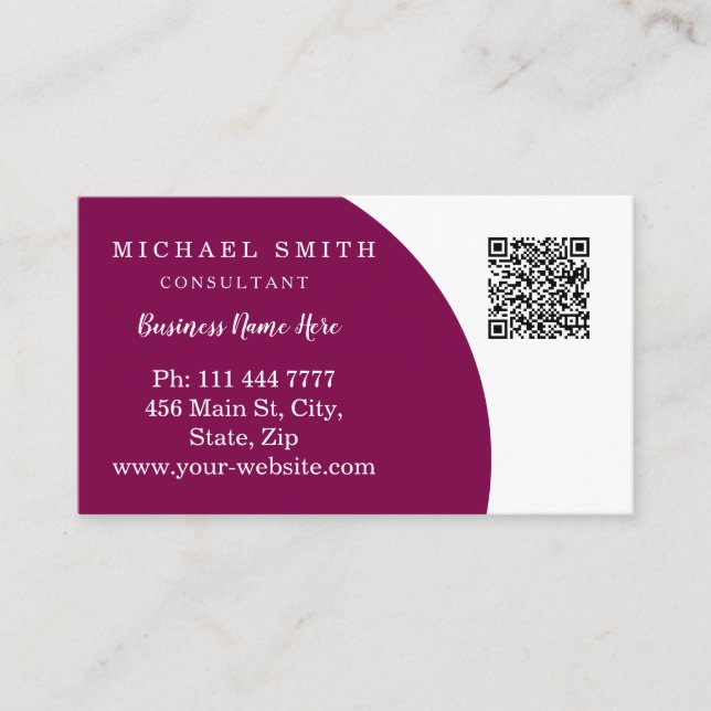 Cartão De Visita Empresas personalizadas personalizadas de logotipo (Frente)